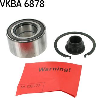 SKF VKBA 6878 - Hjullagerssats xdelar.se