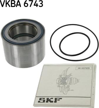 SKF VKBA 6743 - Hjullagerssats xdelar.se