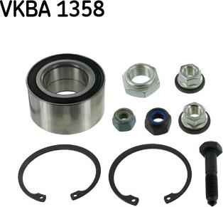 SKF VKBA 1358 - Hjullagerssats xdelar.se