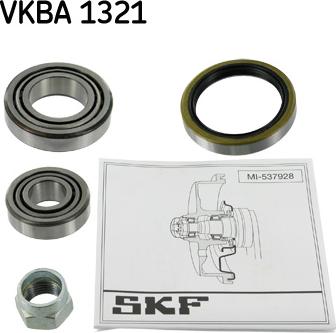 SKF VKBA 1321 - Hjullagerssats xdelar.se