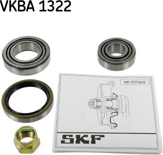 SKF VKBA 1322 - Hjullagerssats xdelar.se