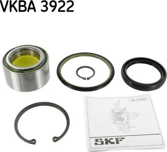 SKF VKBA 3922 - Hjullagerssats xdelar.se