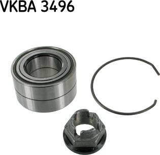 SKF VKBA 3496 - Hjullagerssats xdelar.se