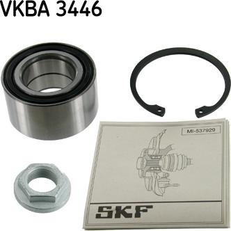 SKF VKBA 3446 - Hjullagerssats xdelar.se