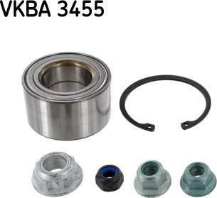 SKF VKBA 3455 - Hjullagerssats xdelar.se