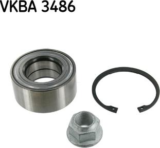 SKF VKBA 3486 - Hjullagerssats xdelar.se