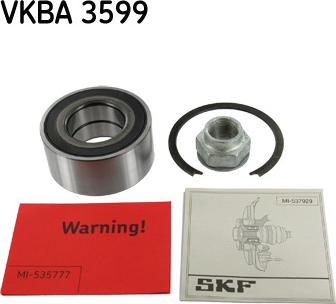 SKF VKBA 3599 - Hjullagerssats xdelar.se