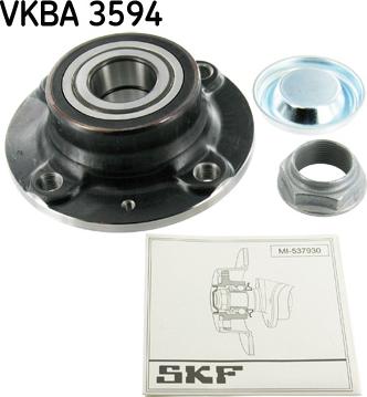 SKF VKBA 3594 - Hjullagerssats xdelar.se