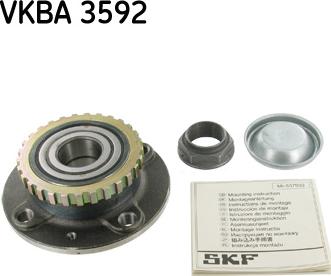 SKF VKBA 3592 - Hjullagerssats xdelar.se