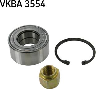 SKF VKBA 3554 - Hjullagerssats xdelar.se