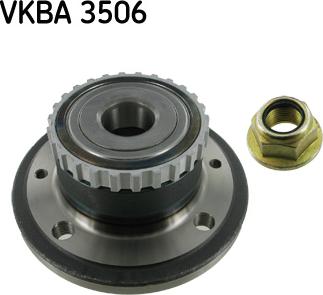 SKF VKBA 3506 - Hjullagerssats xdelar.se