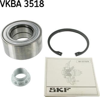 SKF VKBA 3518 - Hjullagerssats xdelar.se