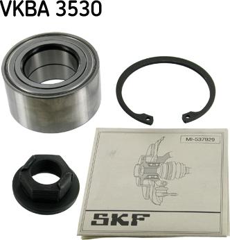 SKF VKBA 3530 - Hjullagerssats xdelar.se