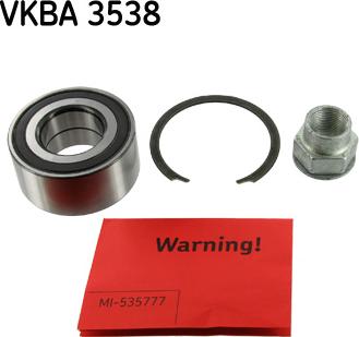 SKF VKBA 3538 - Hjullagerssats xdelar.se