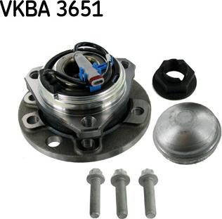 SKF VKBA 3651 - Hjullagerssats xdelar.se