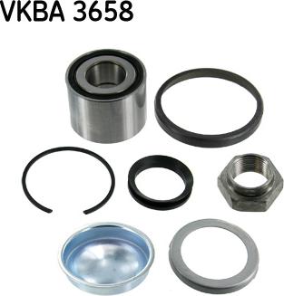 SKF VKBA 3658 - Hjullagerssats xdelar.se