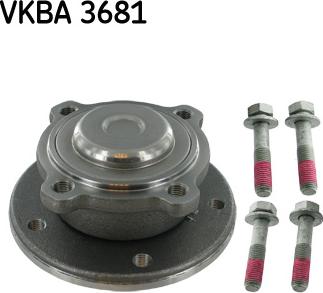 SKF VKBA 3681 - Hjullagerssats xdelar.se