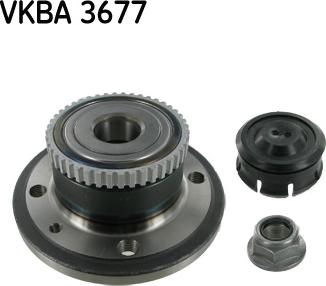 SKF VKBA 3677 - Hjullagerssats xdelar.se