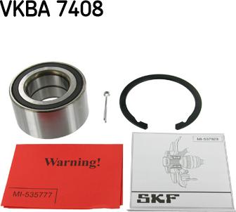 SKF VKBA 7408 - Hjullagerssats xdelar.se