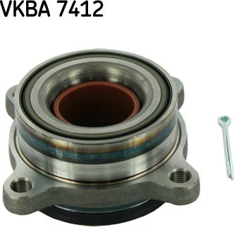 SKF VKBA 7412 - Hjullagerssats xdelar.se