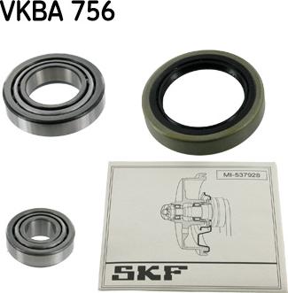 SKF VKBA 756 - Hjullagerssats xdelar.se