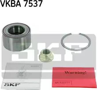 SKF VKBA 7537 - Hjullagerssats xdelar.se