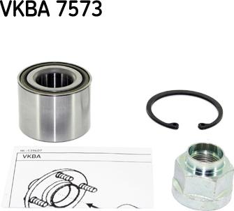 SKF VKBA 7573 - Hjullagerssats xdelar.se