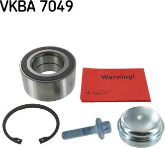 SKF VKBA 7049 - Hjullagerssats xdelar.se