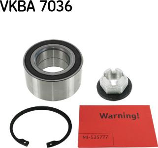 SKF VKBA 7036 - Hjullagerssats xdelar.se