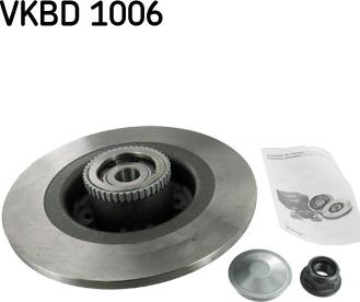 SKF VKBD 1006 - Bromsskiva xdelar.se