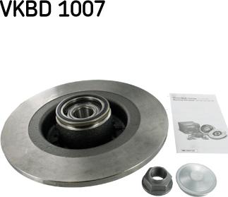 SKF VKBD 1007 - Bromsskiva xdelar.se