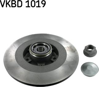 SKF VKBD 1019 - Bromsskiva xdelar.se