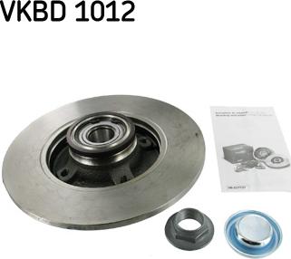 SKF VKBD 1012 - Bromsskiva xdelar.se