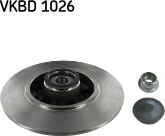 SKF VKBD 1026 - Bromsskiva xdelar.se