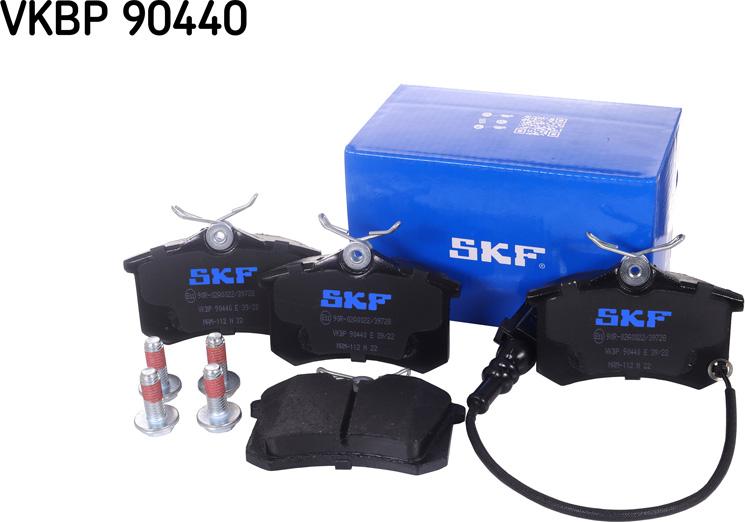 SKF VKBP 90440 E - Bromsbeläggssats, skivbroms xdelar.se