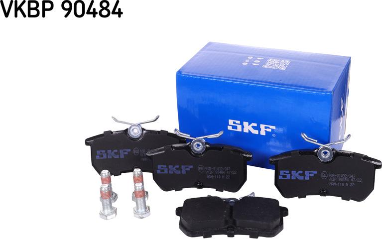 SKF VKBP 90484 - Bromsbeläggssats, skivbroms xdelar.se