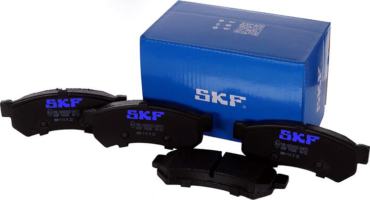 SKF VKBP 90588 - Bromsbeläggssats, skivbroms xdelar.se