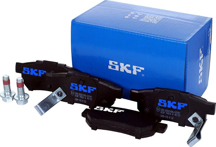 SKF VKBP 90624 A - Bromsbeläggssats, skivbroms xdelar.se