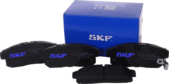 SKF VKBP 90620 A - Bromsbeläggssats, skivbroms xdelar.se