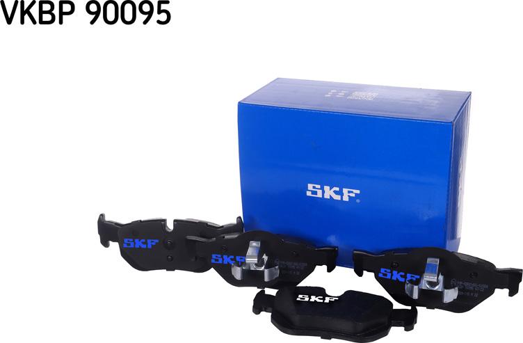 SKF VKBP 90095 - Bromsbeläggssats, skivbroms xdelar.se