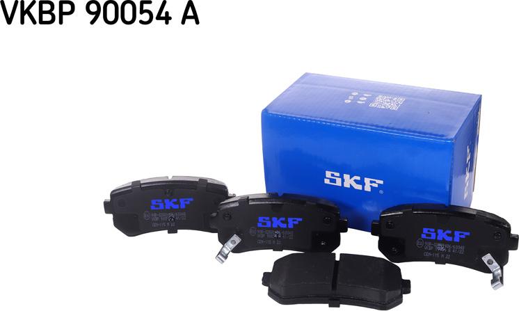 SKF VKBP 90054 A - Bromsbeläggssats, skivbroms xdelar.se