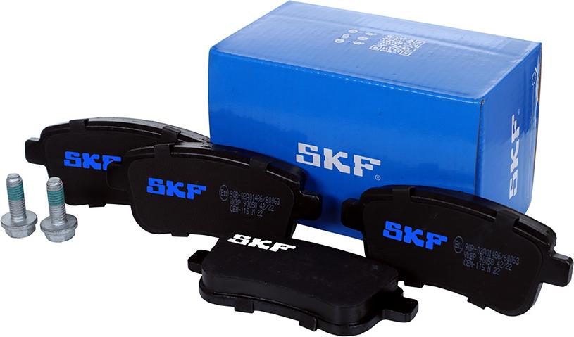 SKF VKBP 90058 - Bromsbeläggssats, skivbroms xdelar.se