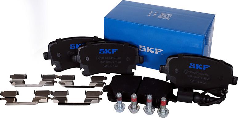 SKF VKBP 90066 E - Bromsbeläggssats, skivbroms xdelar.se