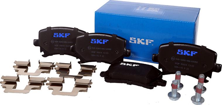 SKF VKBP 90014 - Bromsbeläggssats, skivbroms xdelar.se