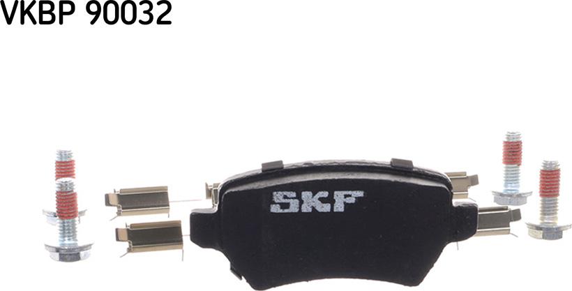 SKF VKBP 90032 A - Bromsbeläggssats, skivbroms xdelar.se