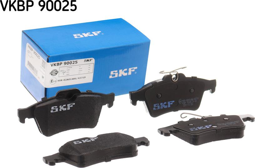 SKF VKBP 90025 - Bromsbeläggssats, skivbroms xdelar.se