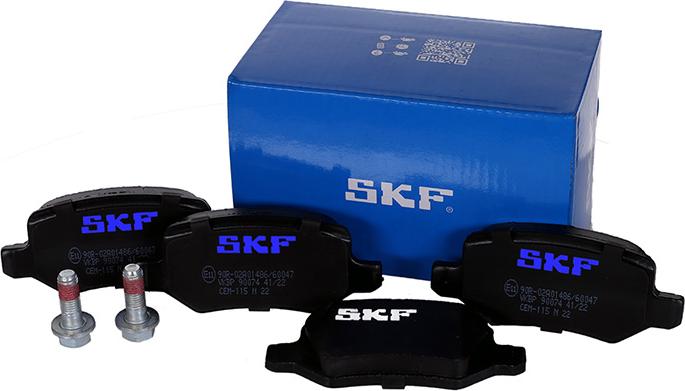 SKF VKBP 90074 - Bromsbeläggssats, skivbroms xdelar.se