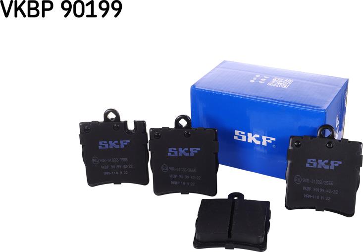 SKF VKBP 90199 - Bromsbeläggssats, skivbroms xdelar.se