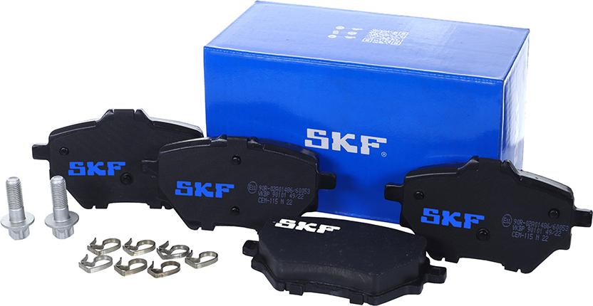 SKF VKBP 90101 - Bromsbeläggssats, skivbroms xdelar.se