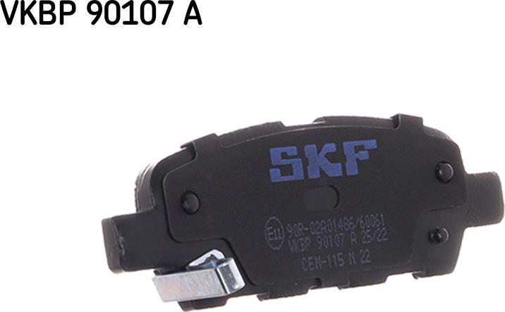 SKF VKBP 90107 A - Bromsbeläggssats, skivbroms xdelar.se